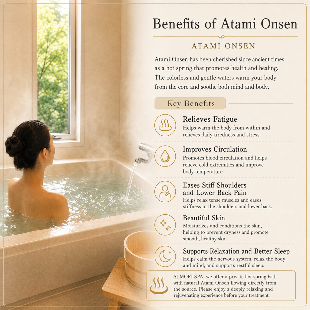 Atami Natural Hot Spring Bathing Options